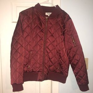 red bombers jacket